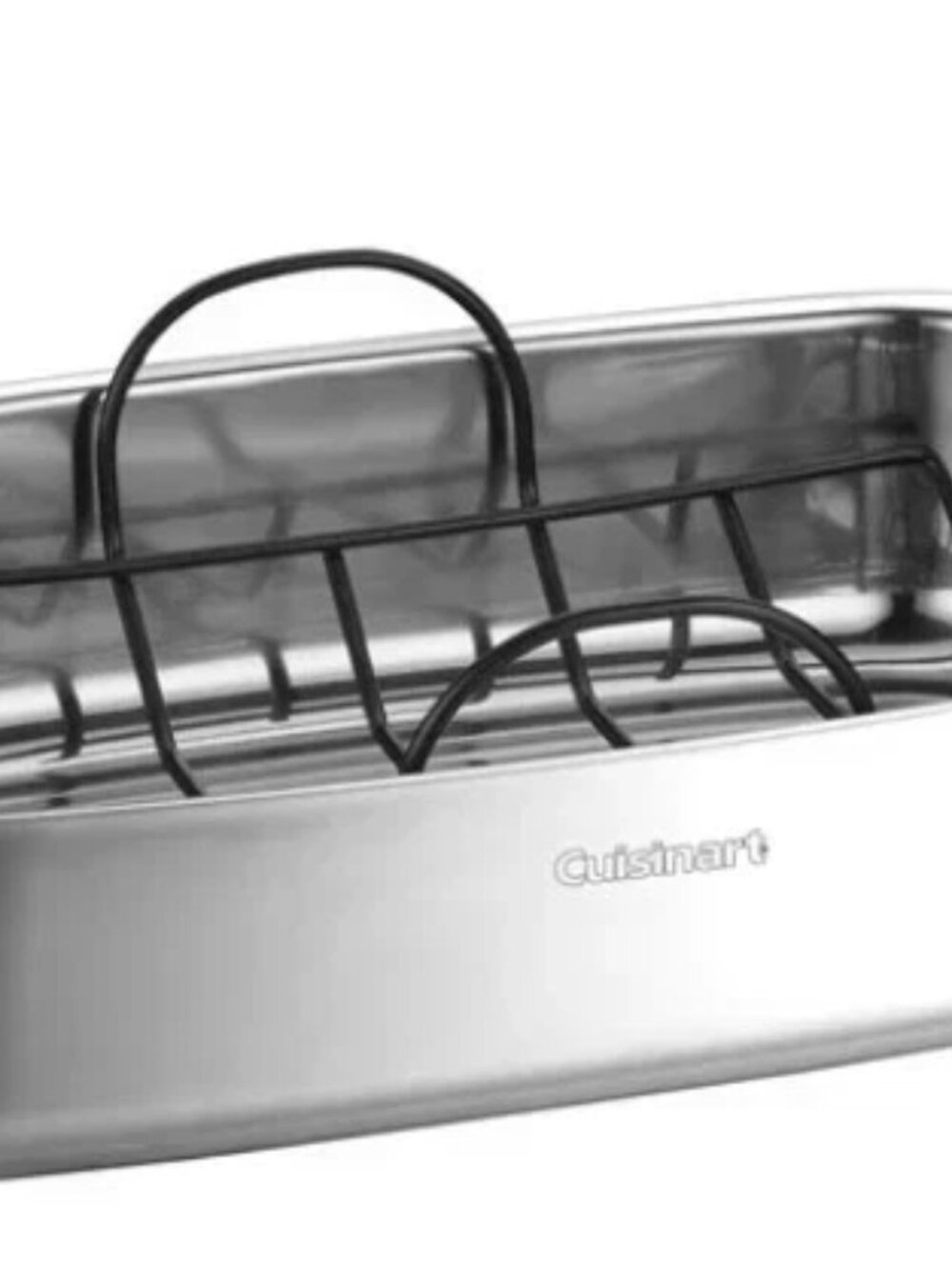 Cuisinart Chefs Classic 15 in. Stainless Steel Roaster Nonstick Rack 7117-15NSR